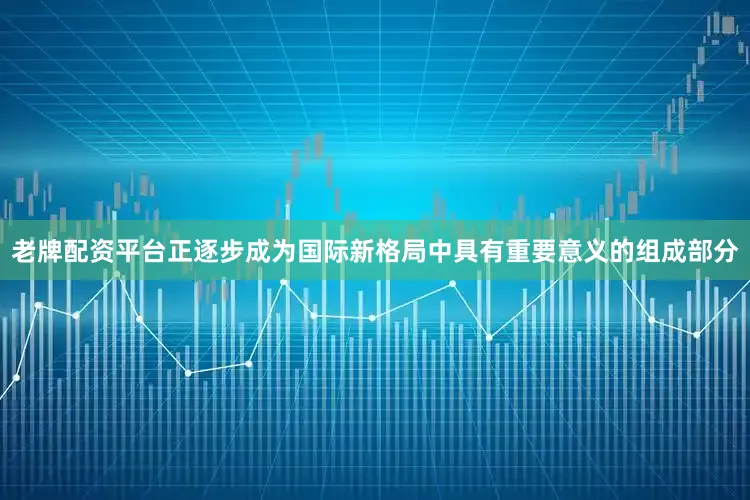 老牌配资平台正逐步成为国际新格局中具有重要意义的组成部分